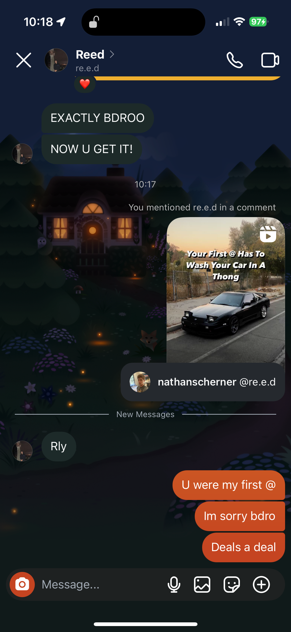 I mean a deal is a deal… #benji